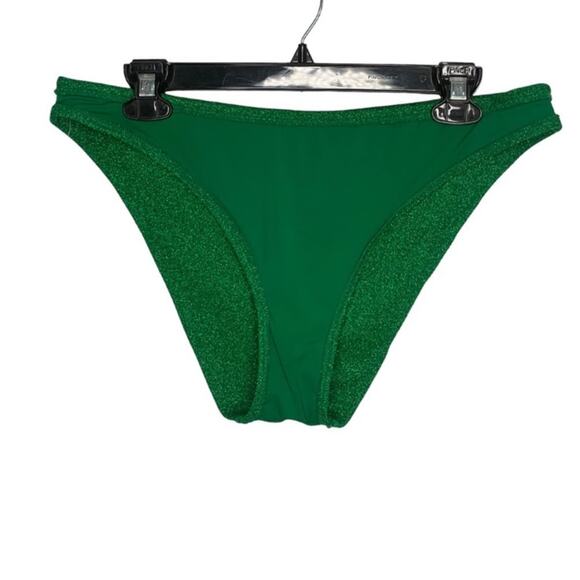 Good American NWT Bikini Bottom Summer Green Size 5 - Picture 12 of 16